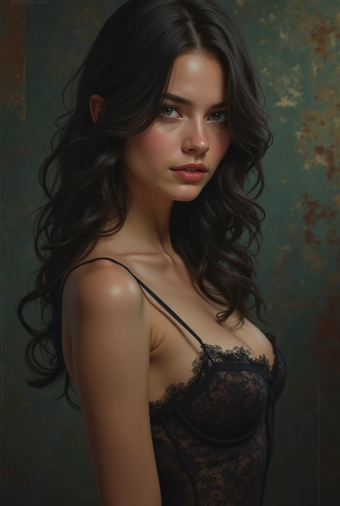 Sexy girl without dress
