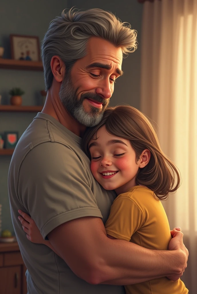 father and daughter