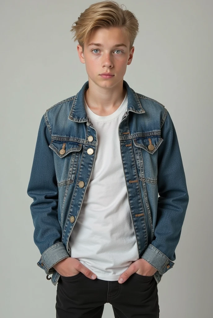 Young 14 year old skinny redhead boy