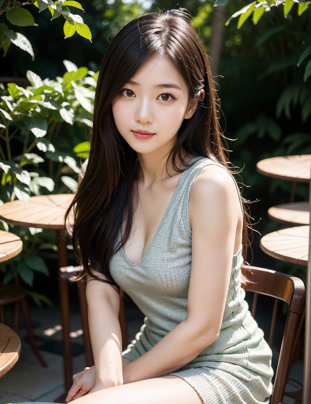 Dark brown hair、Light brown eyes、Japanese actress、 Lady、I am about 40 years old...、(Intricate details:1.2)、(Which is the top???:1.4)、 (Ultra-high resolution:1.2)、Ultra-high resolution、(Finely tuned)、(Detailed facial features)、Hmph、8K resolution、D cup size breasts、Long Hair、Rooftop Bar、Night view、Extravagant space、relax、、,Full body photo、Head to toe shot、Beautiful feet、Camisole dress、Beautiful feet、she,   Fashion Hub, Attention to detail, Very detailed, Realistic, Hourglass Shaped Body, Obscene pose,、、私 cry a lot、tears、diagonally from below、please lift your chin、Put your butt against the wall、relaxした表情、Pose of Weakness、(auraroid photo:1.2)、From outside the window、A masterpiece of transparent painting、8K、32k、Highest quality、(Details of both eyes)、1 Girl、elegant、(Loose dress :1.4)、Night view。(Low - Angle、Look up and look at me:1.2)、Hilarious、Looking into the camera、