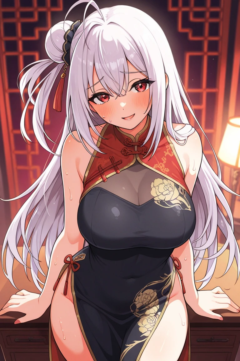 Beautiful girl, big breasts, sexy, hanfu, drooling, saliva, eyes, crying, full flushing, chinese clothing, tumult, big breasts, full breasts, exhibitionism, nakedness, flirtatious woman, sexy, spread legs, white skin, long legs, rolling eyes, blushing, bitch, tears, drooling