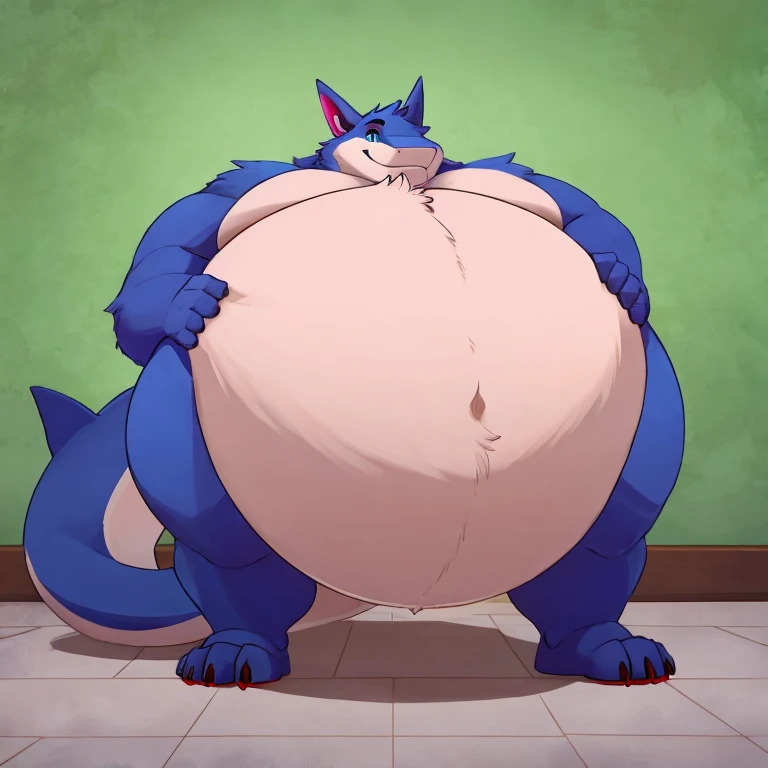 Orca ,male, scalie,adult , blush,chubby belly, wearing open flannel shirt, small hard penis, small veiny penis, laying in bed, solo
