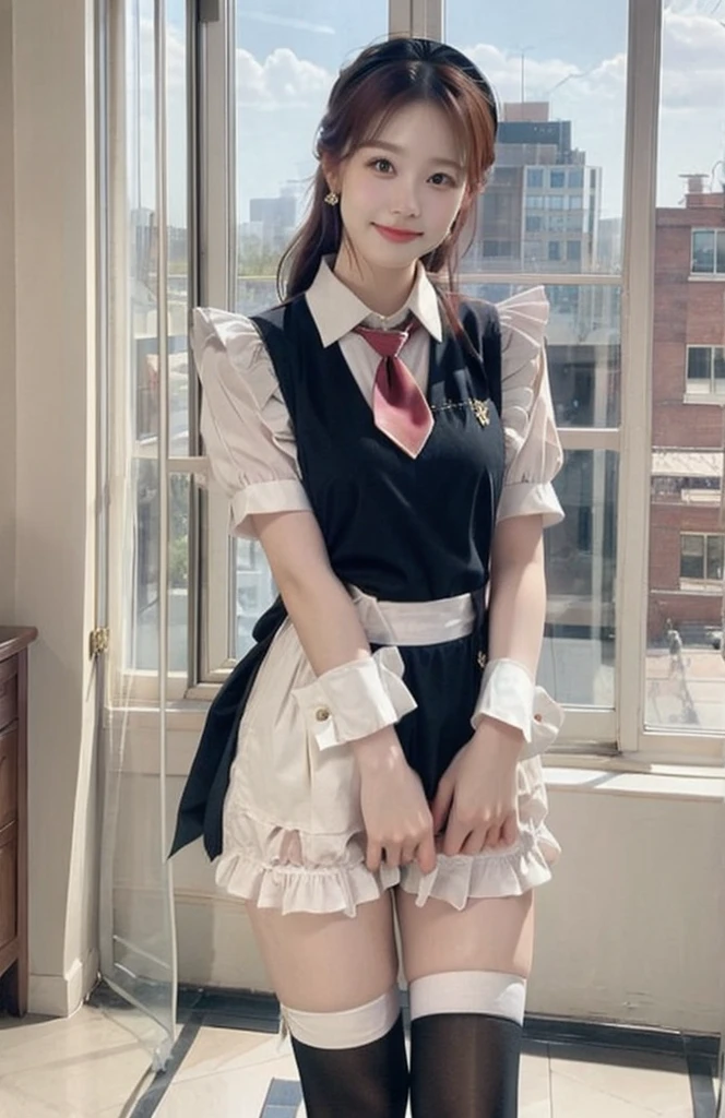 {Panty shot} Girl, woman, fluttering skirt, whole body, baby face {Lolita} Furifuri [maid] nipple

