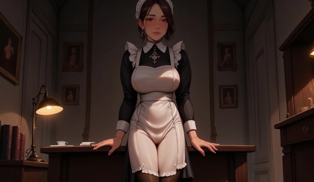 NSFW,
(In the classroom,cowboy shot:1.2,look down, viewing with viewer:1.3),
(An old hag,((mature woman, 20~75 years old)),huge saggy breasts:1.6,Glasses:1.6,Sweat:1.6),
(An old hag is sitting with knees up on the floor,spread your pussy:1.3:1.6,Semen overflows from the vaginal opening:1.6),
(maid, maid apron, maid headdress,:1.6,good lift:1.6,Panties slip off:1.8),
(Show nipples, navel and anus:1.6),
,,,
(((masterpiece))),(((highest quality))),(((8K))),(((Very detailed CG))),(((High resolution, very unpleasant))), (((realistic,photorealistic,depth))),(((1.5 intricate details))),((((super wide shot)))),
((((UE5 screenshot))),
(perfect ???????, super dense skin, 2arms, 2hand, 5 fingers, 1navel, 1vagina),
(Beautiful mechanics, Elaborately designed clothing, highly detailed background),
(beautiful eyes, fine eyes, pretty eyes, natural eyebrows),
(beautiful face, perfect face, highly detailed beautiful face and eyes, attractive face),
(detailed face, delicate features, very pale skin, highly detailed skin, shiny skin),
,,,
strong light