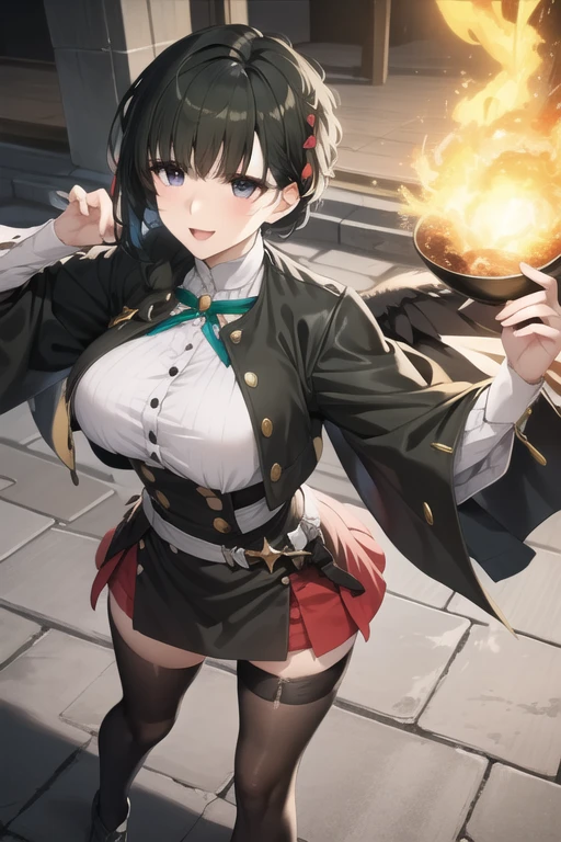 short black hair 1 girl, 1 gilr, ,perfect anatomy girl muscular girl toned body girl large breasts girl thick girl angry girl best quality girl black hair girl Red eyes,linda,wearing short tights with, black stockings, short hair, kind eyes, kind, Red eyes, Good, Bermuda, short white leggings, callejón oscuro ciudad pantiblack stockings, hair with horns on the head,smile,detailed face,smile no rosto,maos atras da cabeça
smile,smile