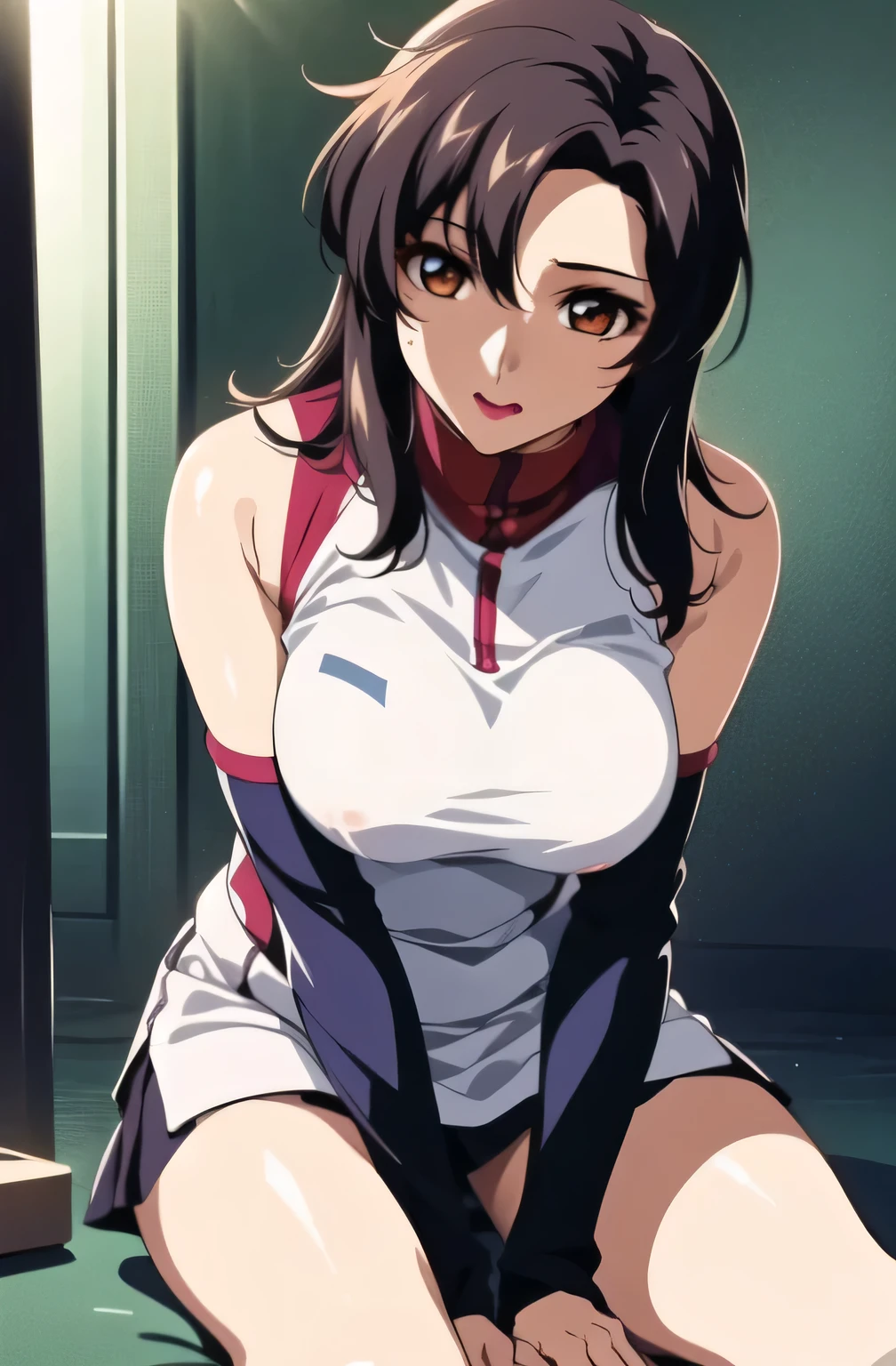 nurse uniform,hospital, latex nurse suit,nurses,busty,elbow gloves,labcoat,black hair woman,white eyes , gigantic ,medical instruments,asian nurse,two nurses,speculum,examination room,oversize ,big ass ,strap on, lay on table ,legs spreaded,giving birth,gyno chair , dentist,Milf,latex,pink uniform