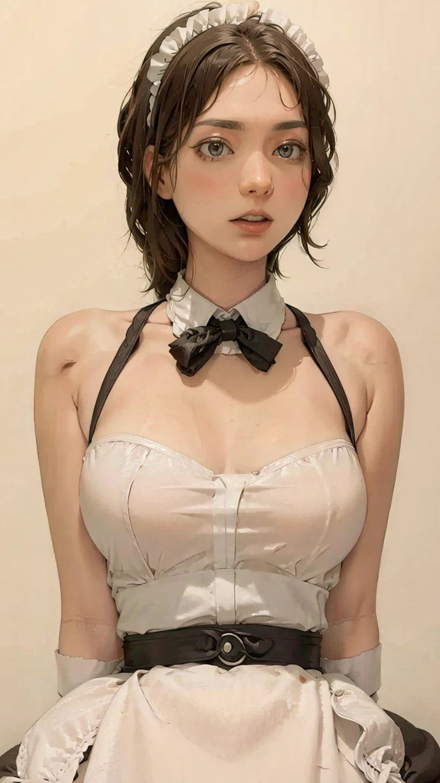 (8k, RAW Photos, highest quality, masterpiece:1.2), (Realistic, photo-Realistic:1.37), Super detailed, Ultra-high resolution,1 girl,View Viewer,Beautifully detailed face,smile,narrow,(Slim waist:1.3),shirt, Beautifully detailed skin, Skin Texture, Floating Hair,Professional Lighting,