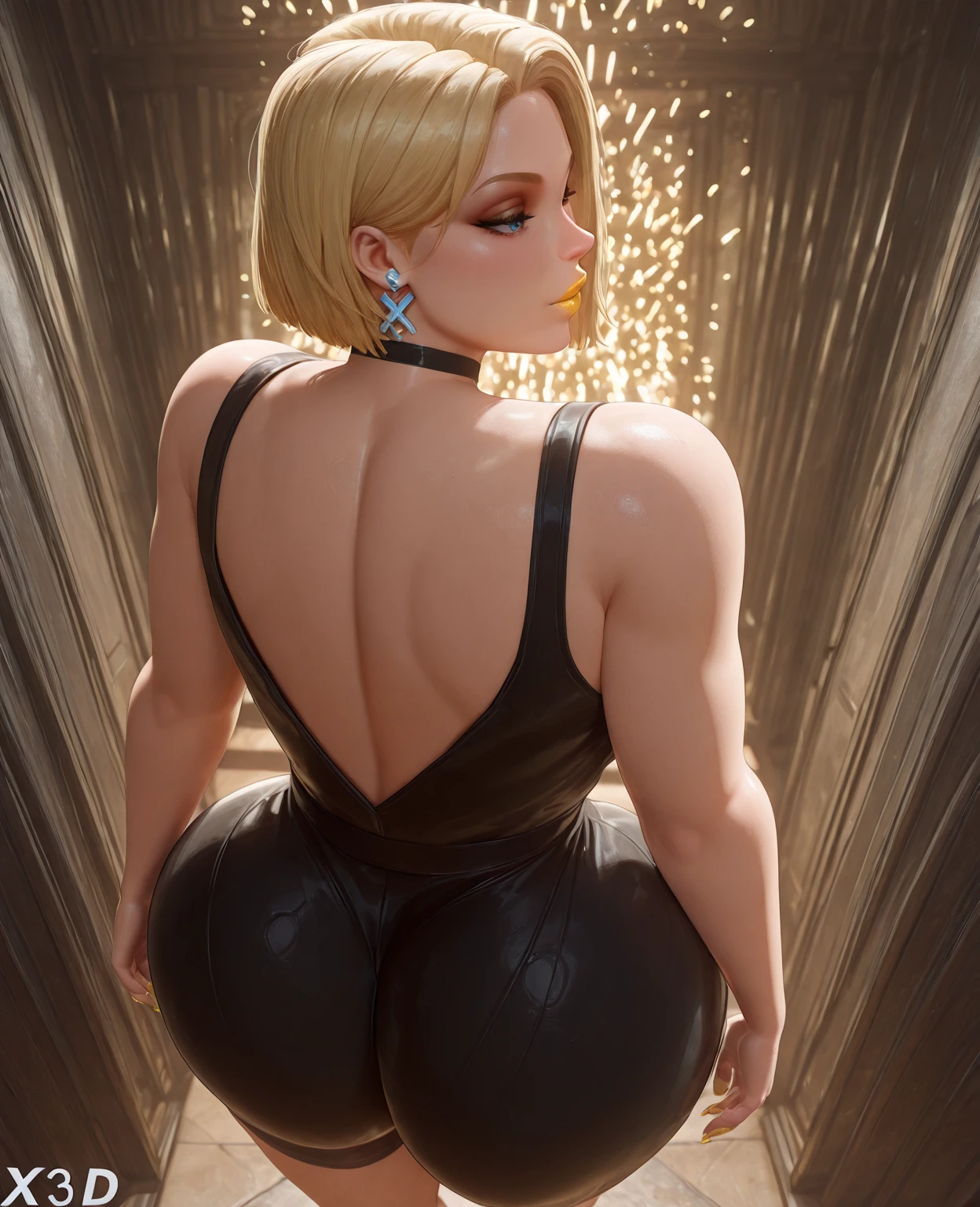2girls Angry Big Ass Big Breasts Big Ass Big Ass Big Blonde Hair Bondage Chains Brown Cum Cum In Bowl Clear Skin Female Female Solo Female Petplay Tattoo