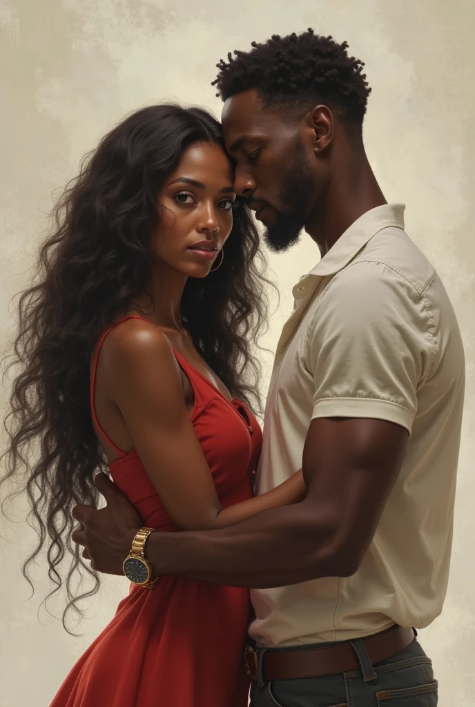 Retrato de um casal interracial, homem branco e mulher negra, livro, suspense, vamliro, 