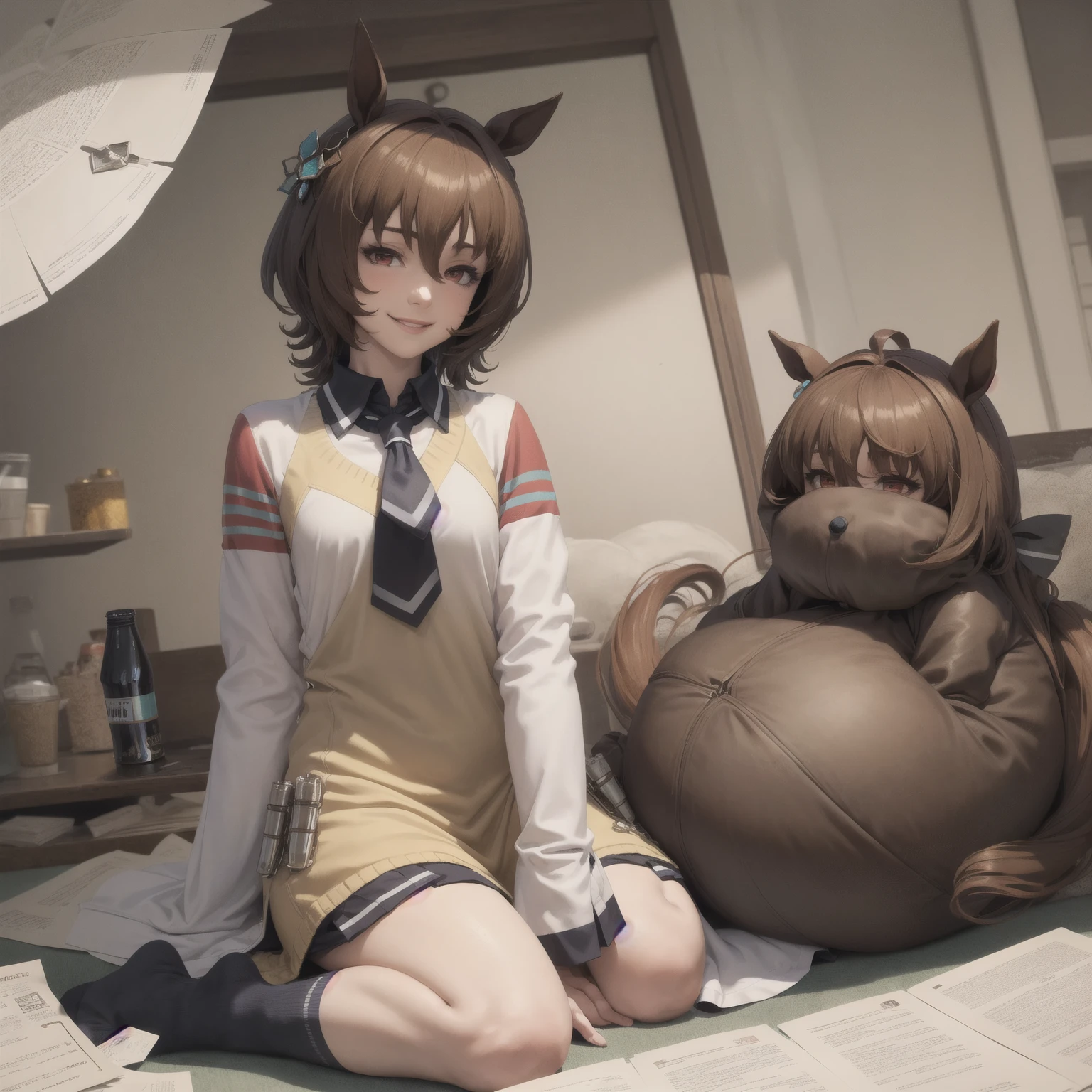 (Recall,On all fours:1.3),(Camel Toe:1.3),Highest quality,Best image quality,Perfect Anatomy,masterpiece,Ultra-detailed,beautiful,super high quality, Highest quality,High resolution, Very detailed,Game CG,Dutch Angle ,beautiful細部までこだわった目,Visual Arts,Five Fingers, Perfect hands,Hide your hands, {{{One Girl}}}, beautiful詳細な女の子, Game CG, Spring flower, One curl on the outside, Short Bob Hair, Pastel orange hair, Purple eyes,Stylish accessories solo, breast enhancement, Medium Shoot, woman, Take-out, Laughter, huge ,,Pastel green checkered mini skirt,Black knee-highs, {{{{{Wearing a pastel green hoodie}}}}},Open your mouth, Daytime Classroom, wonderful, beautiful細部までこだわった目, Highest quality, Very delicate,Masseter muscle area,Highest quality,(Official Art、Highest quality、Unity 8k wallpaper、32K、masterpiece、Ultra-detailed、超High resolution、Realistic、Photorealistic:1.2)、(Cinema Lighting:1.2)、Fire Glow Effect、The most grainy shadows on the film、Side light、Side Shot、(Ultra-detailedで複雑な3Dレンダリング)、Atelier Series,