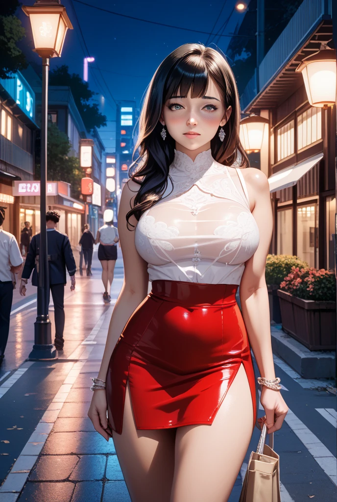 cute pit girl,(((1girl))),((pit girl with extremely cute and beautiful red hair)),
(huge breasts:1.4),saggy breasts,(((red voluminous hair:1.35,absurdly long unkempt hair,colored inner hair,ear breathing,large hair))),((heterochromia:1.5, (red_eye and pink_eye))),intricate eyes,beautiful detailed eyes,symmetrical eyes,((fat)),(((lustrous skin:1.5,bright skin: 1.5,skin tanned,shiny skin,very shiny skin,shiny body,plastic glitter skin,exaggerated shiny skin,illuminated skin,wet legs))),(spider lower abdomen,narrow waist,wide hip,athletic body,inflated legs,detailed body,(detailed face)),
cute,slutty,seductive,erotic,(nsfw),
zettai ryouiki,(((race queen style costume, attractive companion costumes,pit girl costume))),(magenta suit unbuttoned,magenta costume),(((huge cleavage))),cleavage cutout,((wet clothes,intricate outfit,intricate clothes)),
(dynamic pose:1.0),solo focus,embarrassed,(centered,scale to fit dimensions,Rule of thirds),
cyberpunk city by the ocean at night, with bright neon signs and dark stormy clouds and puddles, scenery:1.25,
artistic photography,(photography taken by sldr),highres, sharp focus, (ultra detailed, extremely detailed), (photorealistic artwork:1.37),(extremely detailed CG unity 8k wallpaper),((synthwave background theme)),(((vibrant colors))),(intricate background),(masterpiece),(best quality),
