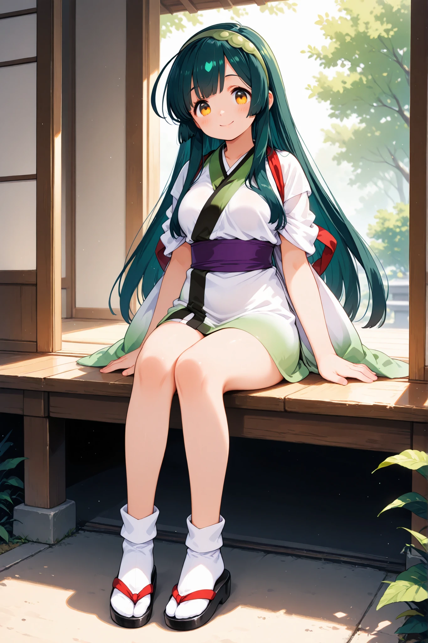 Tohoku Zunko,high resolution,smile,top quality,full body view