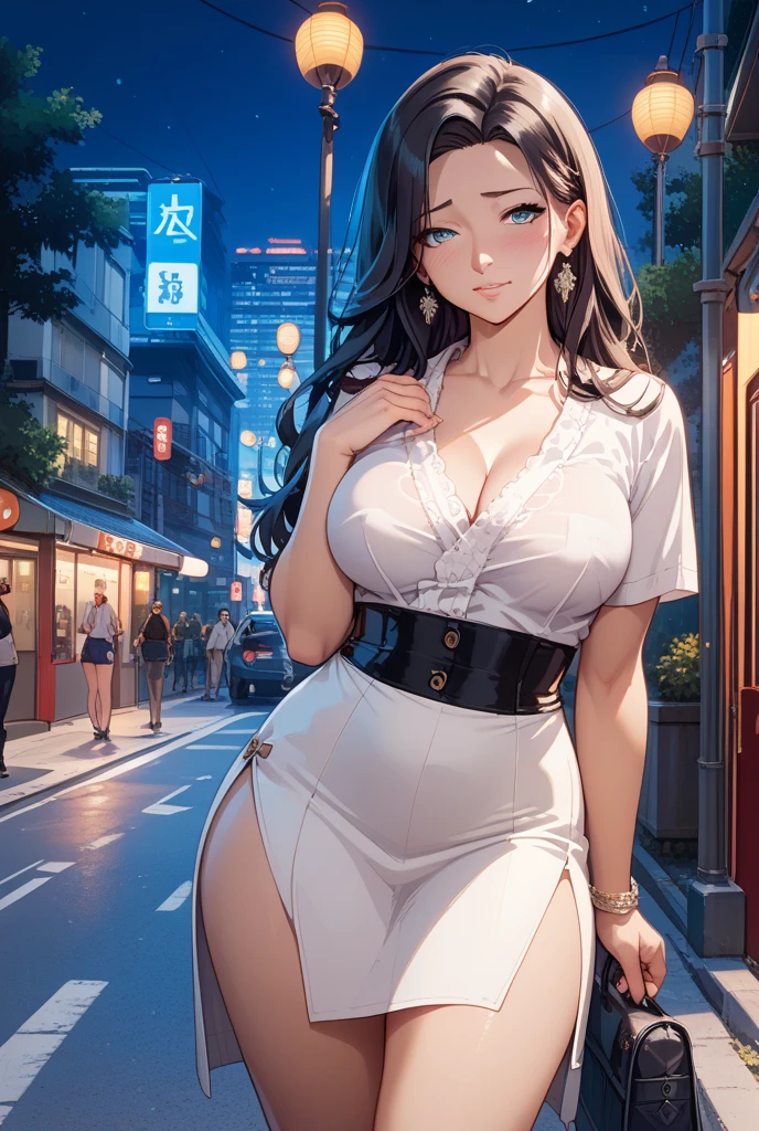 Young woman prostituting 