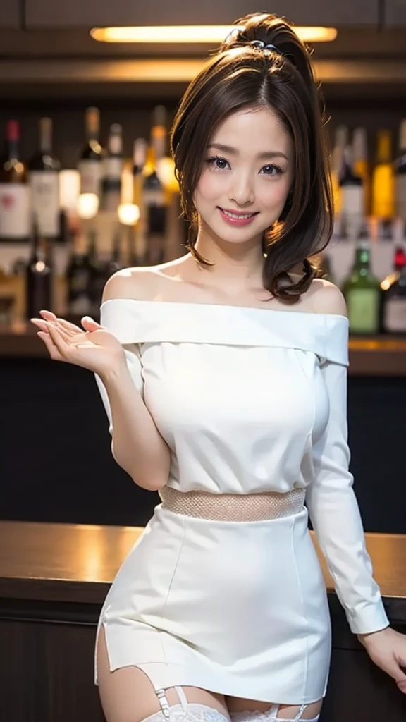 Arab asian woman in white dress in city hotel suite, deayami kojima, 奈良美智, 30 year old female, 3 0 years old woman, sha xi, Japanese Models, elegant japanese woman, By Yasutomo Oka, In a white dress, Yasumoto Oka, Ayami Kojima Amano