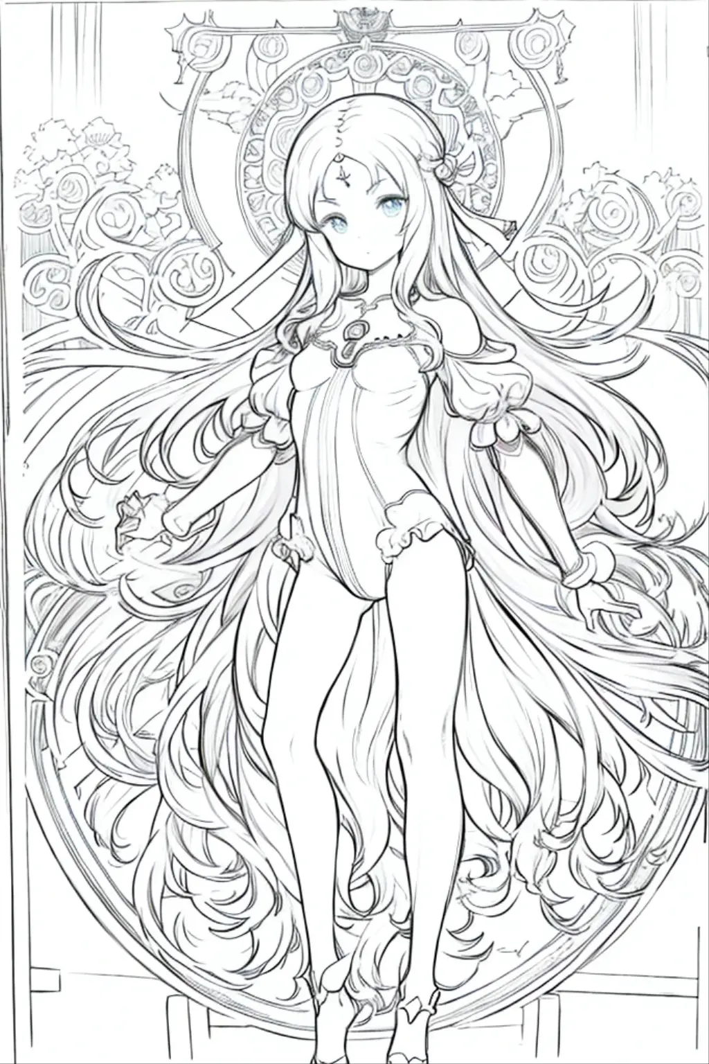 (masterpiece) (((high likeness))) 1080p, 8k, maria brink, drawing, empty background, ((plain white background)), printable, printer safe, lineart monochrome, white colored outfit, winona ryder, (summoning sexy ghost), ((no background)), lineart, grayscale full body , full body, attractive body, sexy thighs, big saggy tear drop tits, elven ears, beautiful wiccan, big tits popping out, at your sexual service, prostitute, whore, offering herself, sex ritual, hair over one eye, underboob, lineart monochrome, wearing black mary jane shoes