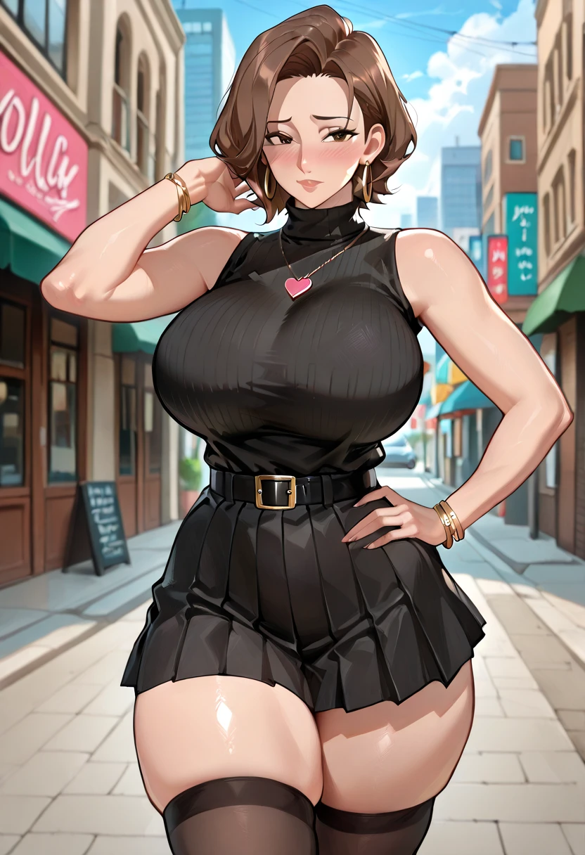 (((masterpiece))),fuyumi itadori, Anime girl characters, 1girl, solo, looking at viewer, medium hair, cleavage, closed mouth, collarbone,Naked, tall girl, horny, big ass, beautiful face,Charming,  anime visual of a cute girl, screenshot from the anime film, & her expression is solemn, ahegao face, in the anime film, in an anime, anime visual of a young woman, she has a cute expressive face, still from anime, perfect breasts, she is tall, All bodies visible, ahegao face, the face is ahegao, she is horny, A perverted face, she so perverted, she smile so perverted, hd picture, 4k quality, details of the face is so good, bigger breasts,