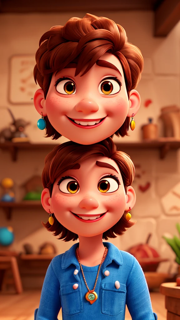 The character Dora the Explorer showing her big breasts 