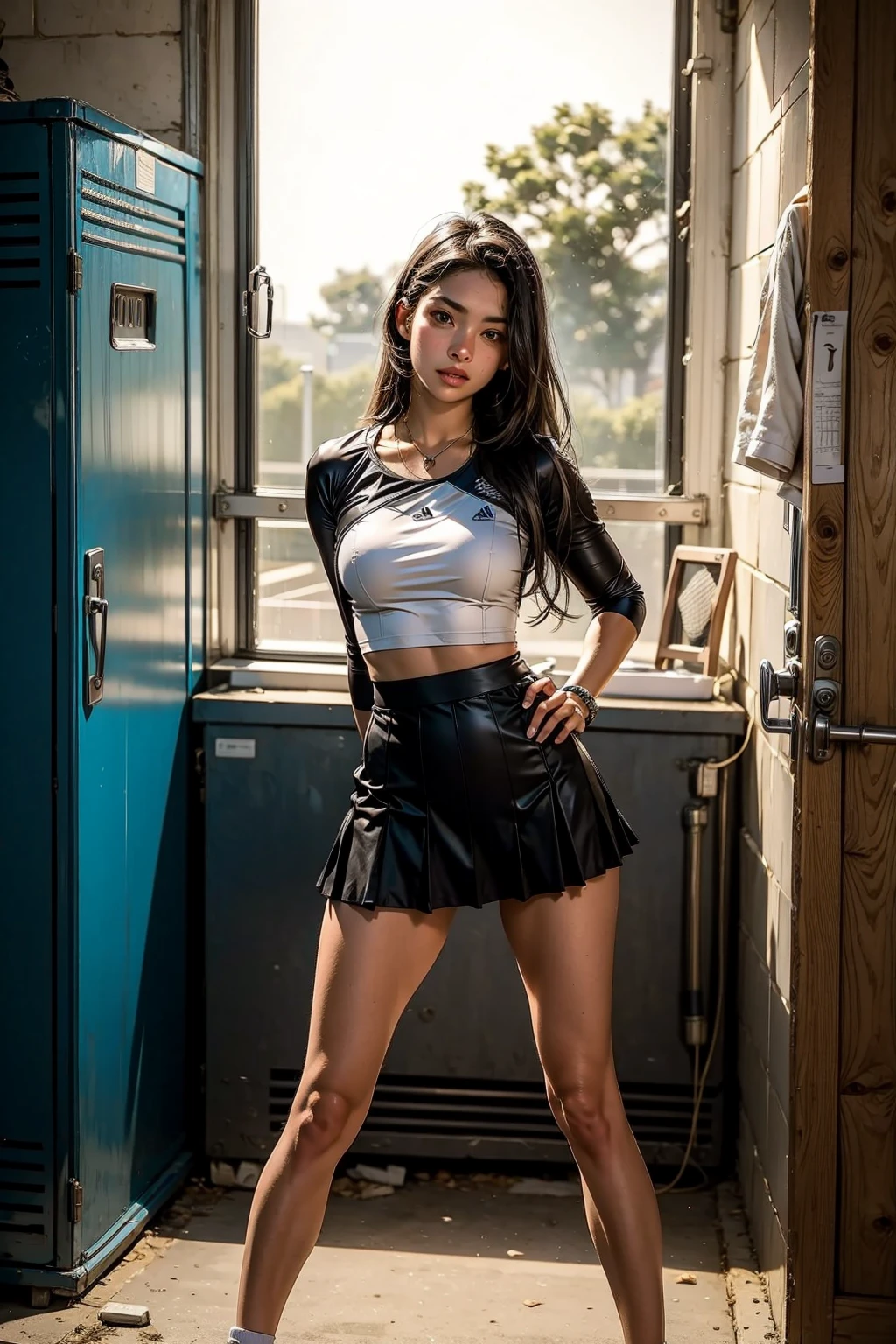 Mulher jovem, bonita, rosto perfeito, saia curta azul e top preto, top com decote, cleavage, botas pretas, roupas curtas, abdome exposto, abdome fino, encostado em uma parede cinza, Mulher sul-coreana bonita, linda mulher coreana jovem, cabelos loiros, menina coreana, Modelo de moda feminina coreana, Jiyun Chae, azul e preto, Parque Ji-min, mulher coreana jovem bonita, Ayami, Heonhwa Choe, azul quente e preto, Mulher coreana, Hwang SE - EM