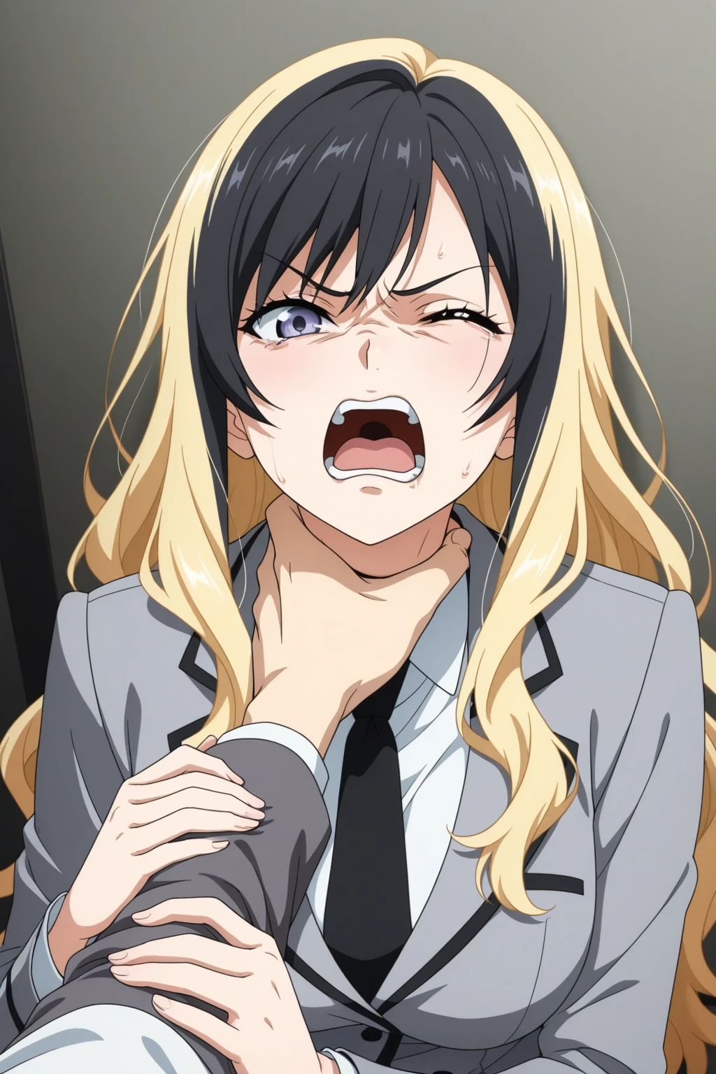 shirase sakuya,penis,Slender and sexy woman,Cum in mouth,Blowjob,deep throat,in your mouth,A man grabs a woman's head,rape,A lot of semen,ponytail,First Person View,Shut your mouth.,