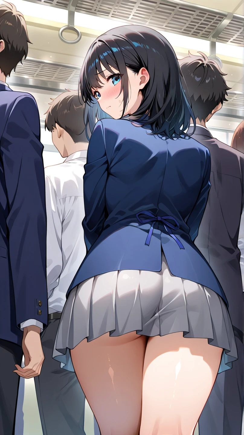 full body shot,1people々 girl,((Haruno YukinoshitaFull Body)),(masterpiece:1.2), highest quality, (((Thin legs))),((((High resolution)))), unity 8k wallpaper, (shape:0.8), Highly detailed face, Perfect lighting, Extremely detailed CG,(((Riverside))),(((Cherry Blossom Scenery)))),(((Hanami))),((((Big Breasts)))),(((((office lady)))),((((suit)))),(((Black jacket)))((Black tight skirt)),(((Black long boots))),((((Black pointed toe))))、((((Black stiletto heels))))、((((Thin legs)))),short hair,Panchi et al.,((((orgasm)))),(((Peeing from the crotch))),,(((((vaginal))))),((((((sex)))))),((((1 boy)))),((((penis)))),(penis),(((Stand leaning forward))),(((From the side))),((((((crowd)))))),((((looking at viewer)))),(((1 boy))),((((((grabbing another's breast))))))),((masterpiece )),((best quality)),((ultra detailed)),((((Entrance Ceremony))))
