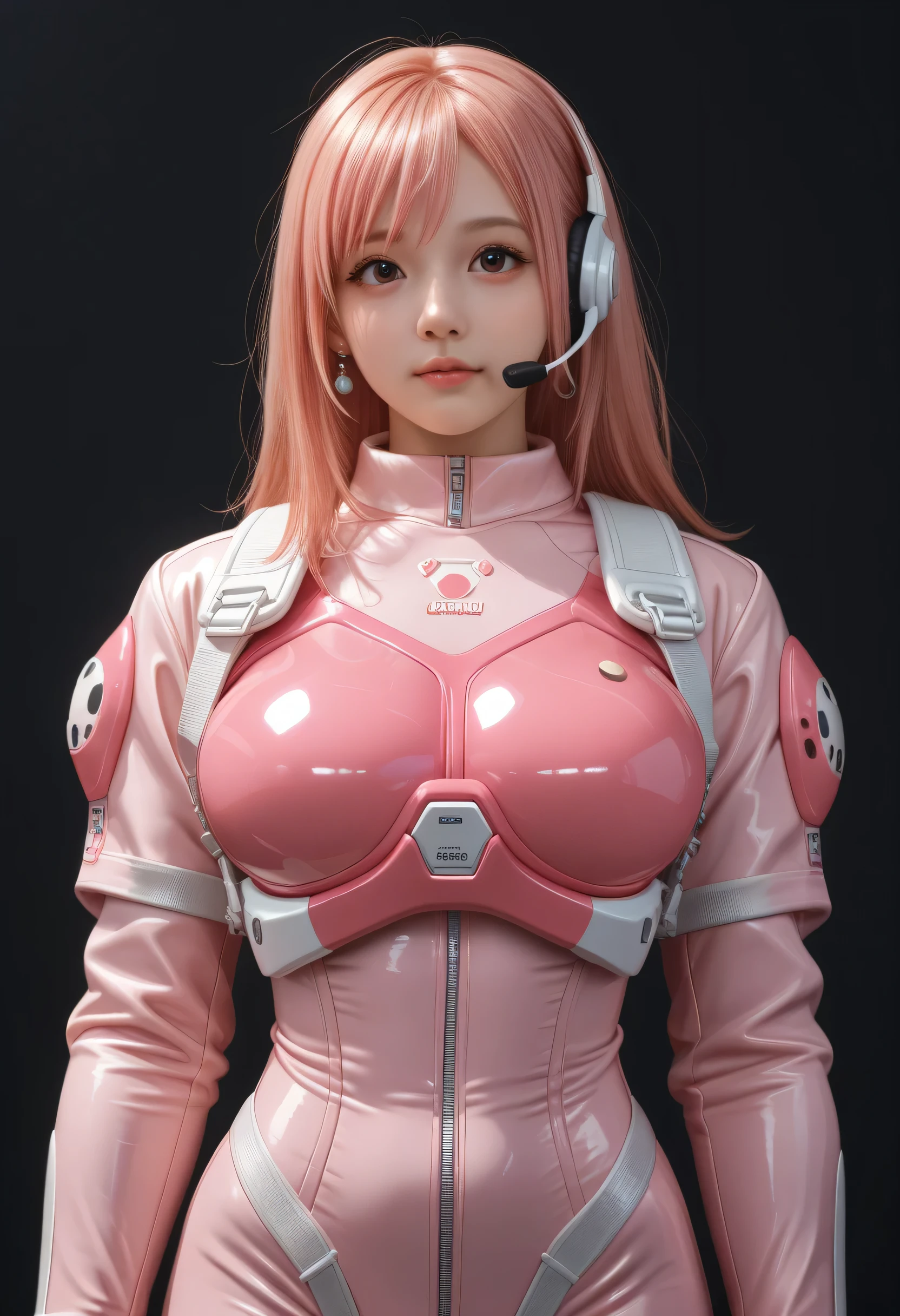 Japanese beautiful girl, huge chest ,big chest,earrings, . black background,
honoka, pink hair, , made a playful expression. , massive chest, giant chest,, tight body suits, combat suit, armor,
colorful Leather Bodysuit,
Spacesuit, armor, headset, high-tech, sci-fi, combat suit, weapon system