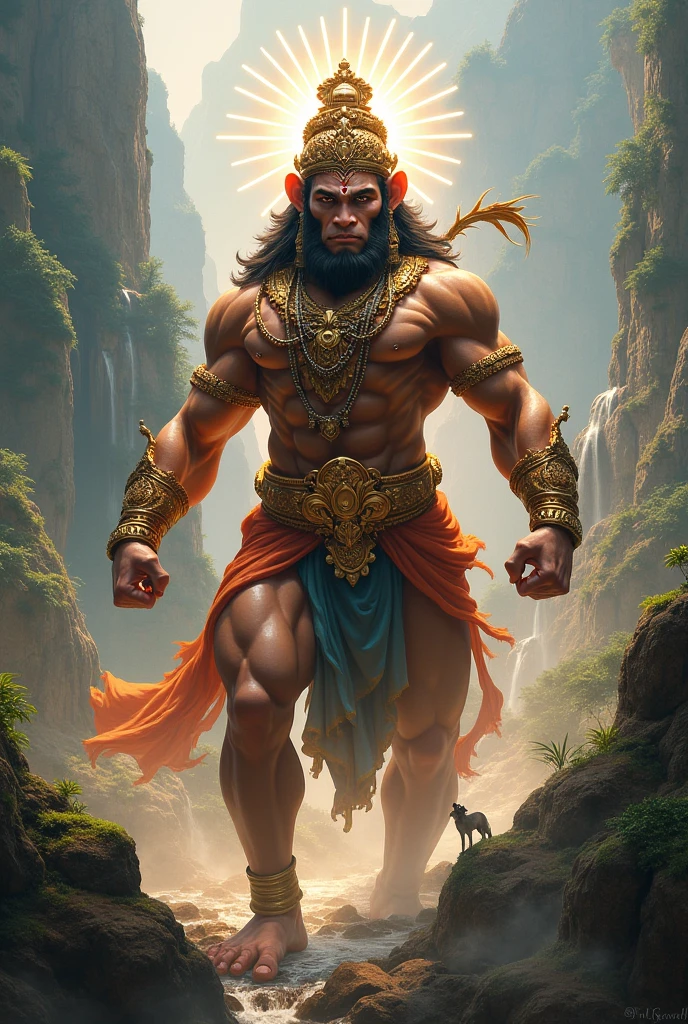 Indian jay shree hanuman