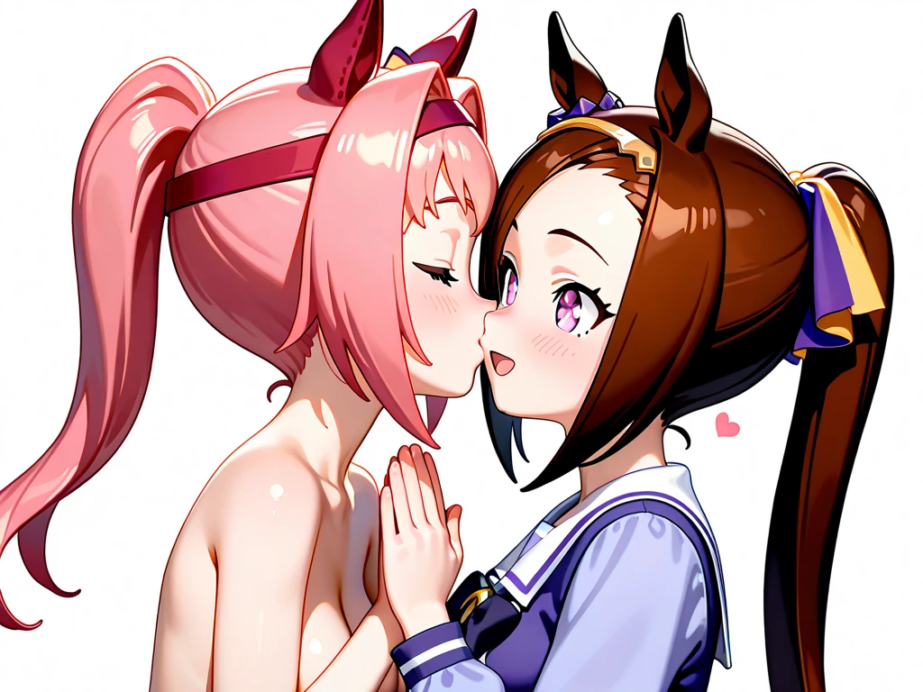 Pareja hombre y mujer, (hombre:1.1, con cuernos rojos:1.3, pelo negro, ojos rojos:1.5, cara masculina), (Mujer loba, pelo gris, ojos rojos:1.5, bonito rostro femenino), obra maestra de anime, high resolution