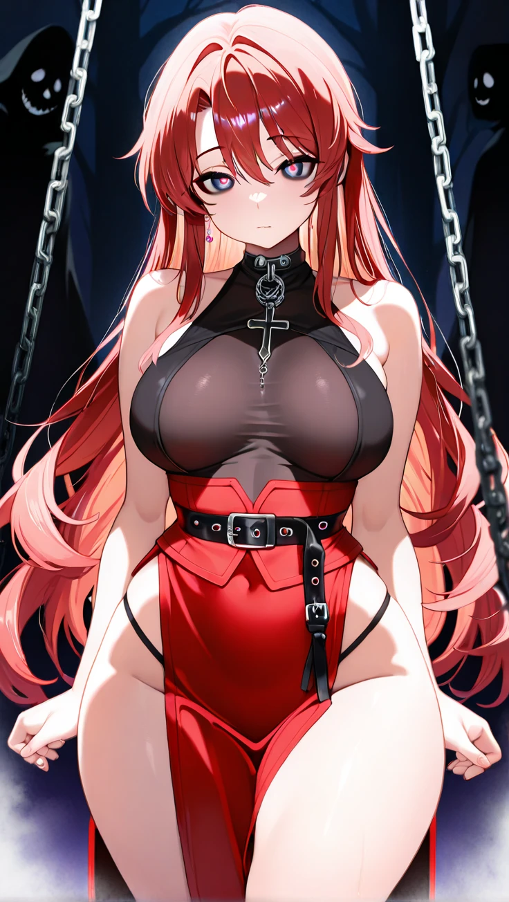 ((1个Giant Breast Girl)),((sit on chair)),((Rope bondage)),((Behind your arms)),((Fully bound)),(Tight bondage),((unhelpless)),(dark red colored hair,Black hooded coat,Black shirt,Black shorts,bodystocking),(((huge tit))),((Be red in the face))Pregnant women with,,handcuff,Moisture spray,shackle,weeping,Spread your legs apart,teary,see-through transparent clothes,A large amount of milky white viscous liquid flows from between the legs,Insert a tube between your legs,Pregnant women with,Large amounts of colored liquid,Completely naked,Drug injections,Huge ,Pull beads,Yin ring,Lingerie transparent,Nipple studs,Yin chain,No underwear,Punk collar,A large number of medical syringes,Lots of sex toys,Tulle coat,A large number of drugs,Casual pose,Exposing the ,Mouth open,The belly is exposed,Stick out her tongue,There is a complex heart-shaped tattoo on the lower abdomen,The uterus is outside the body,Medical needle insertion,Medical syringe itself,Bare abdomen,Surrounded by naked men(Naked man watching,Pee in front of everyone,Sit or squat or kneel,