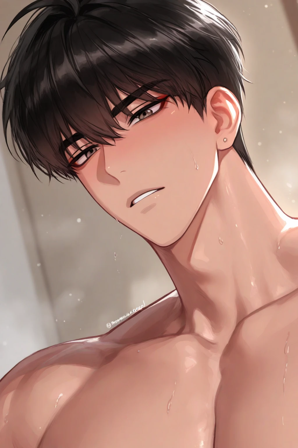 4K,8K,24-year-old boy, intellectual,Warm skin, gray eyes, adult-like face, head portrait,cowgirl redhead、face focus, adult,The lower body is naked, Falling off,exposed,lots of sweat, highest quality, facial details/joy,Feels good,NSFW,orgasm,ecstasy,Ahegao,blush,buttocks,thighs,overflowing semen,intense,gay,homo,delicate,youth,Lewd,bold composition,precise depiction,NFSW,R-18,intense,shame,a large amount of mucus,Man and man,tatami,cruelty,Wet,sex,first round,thin chest