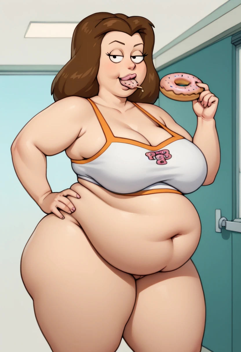 Fat obese sssbbw gluttony around sally acorn
