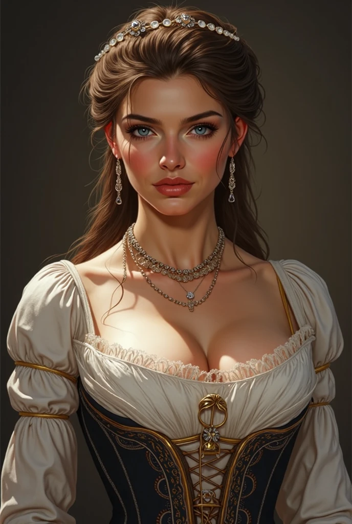 Padme amidala, realistic, white lingerine