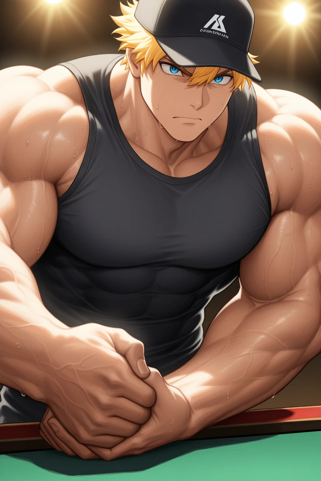 Highres, Masterpiece, Best quality at best,Best Quality,hight quality, hight detailed, 2boy, 2boy, cat noir, blonde, chiseled abs, chiseled pecs, sweating, wet, glistening skin, shiny skin, olied up, (masterpiece, 3D anime style, more detail, ultra detail), young boy, cat ear, shirtless, chiseled abs, chiseled pecs, outdoor, exhausted, weary eyes, ((sweating, very wet, cum on face, cum on body)), hot tub, Cumming, super big dick, no underwear, full body, show dick