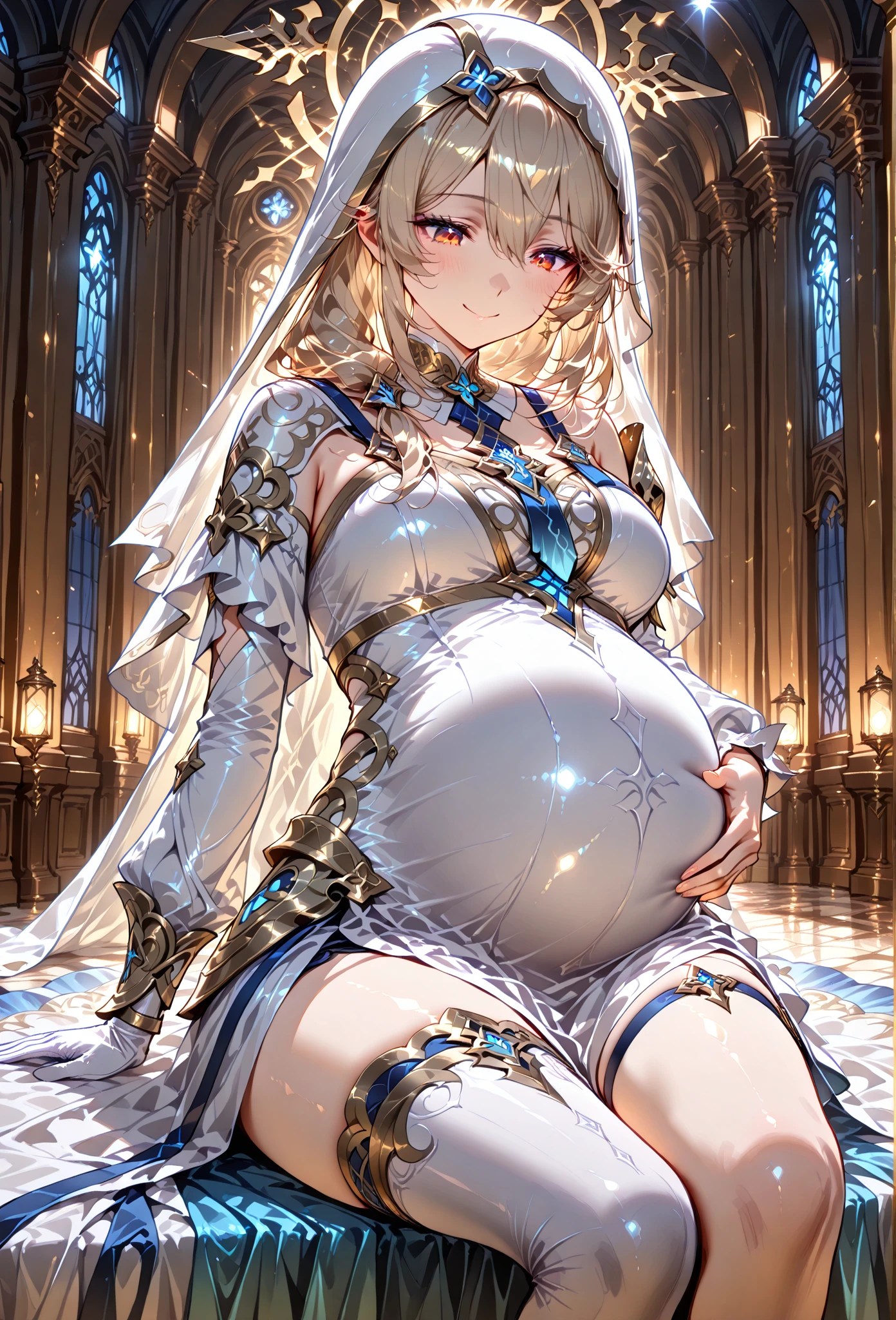 ((highest quality)), ((masterpiece)), (detailed), (Perfect Face)、(The woman is a beautiful and seductive pure white alien queen named Princess Leona, with the same body as an alien, pure white alien, long light brown hair, straight hair, a slender body, but normal breasts, and is wearing an alien suit and decorated with alien decorations.)The woman is in the alien nest and embraces and kisses her adult alien son, having sex with him and deflowering him.、The son is a rugged adult alien who embraces and kisses his beloved mother, inserts his penis into her pussy, ejaculates a large amount, and has sex with her, with a large amount of semen overflowing from her pussy.、The woman and her son are climaxing with pleasure, and the son is making love to the woman and caressing her deeply to make her his bitch, and is having sex with her to thoroughly inseminate her.、the woman is pregnant