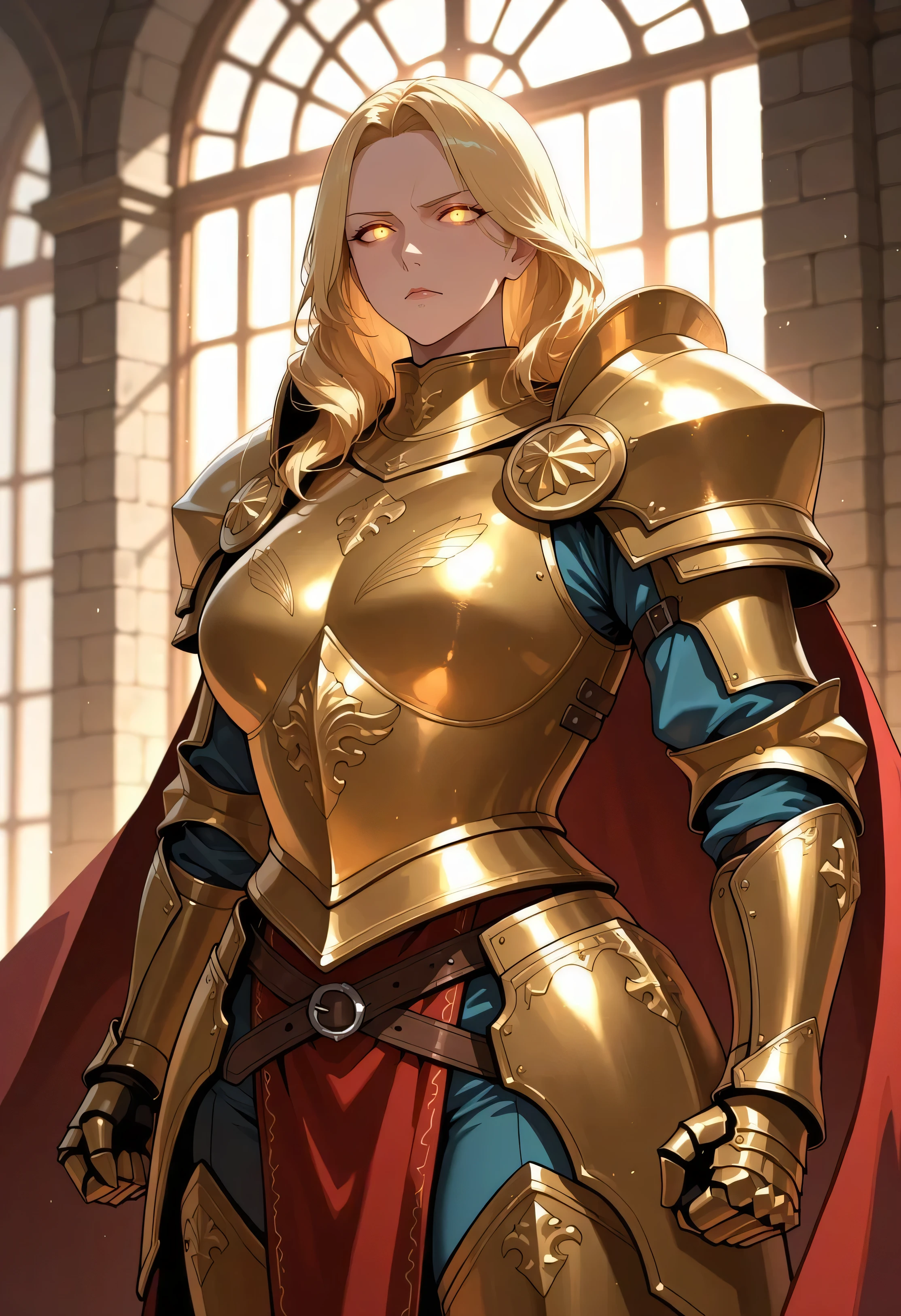 Browsing Caution,Female Paladin, Beautiful Face, blonde, Big Breasts, golden plate armor, Broken Armor、Red cape with belt,Torn Cloak, Large two-handed mace, Soft lighting, Ultra-fine detail, photo Realistic, World of Warcraft, Highest quality,Very detailed,Realistic,(Female Paladin),(((Intense Battle)))),(Dramatic lighting),((((battlefield)))),(Sharp focus),(Paladin'Determined expression),(Thick armor),(Wielding a weapon),(Forest Background),(Grand collision),(flying debris),(martial arts),(Body movements),(High resolution textures),(Emotionally charged battle),(Powerful hit),(Tense atmosphere),(Fierce confrontation),(Action-packed),(Vibrant colors),(Dynamic pose),(Fearless),(Heroic Battle),(Muscular physique),(Warrior's battle cry),(intense energy),(Paladin'Victory),(Sweat and blood),(Hand-to-hand combat),(Paladin Dexterity),((Battle scars:1.11)),(Paladin Battle Cry),(Paladin fighting stance),(Awe-inspiring),(Detailed facial features),(Female Paladin's determination),(((Epic battle scenes:1.3))