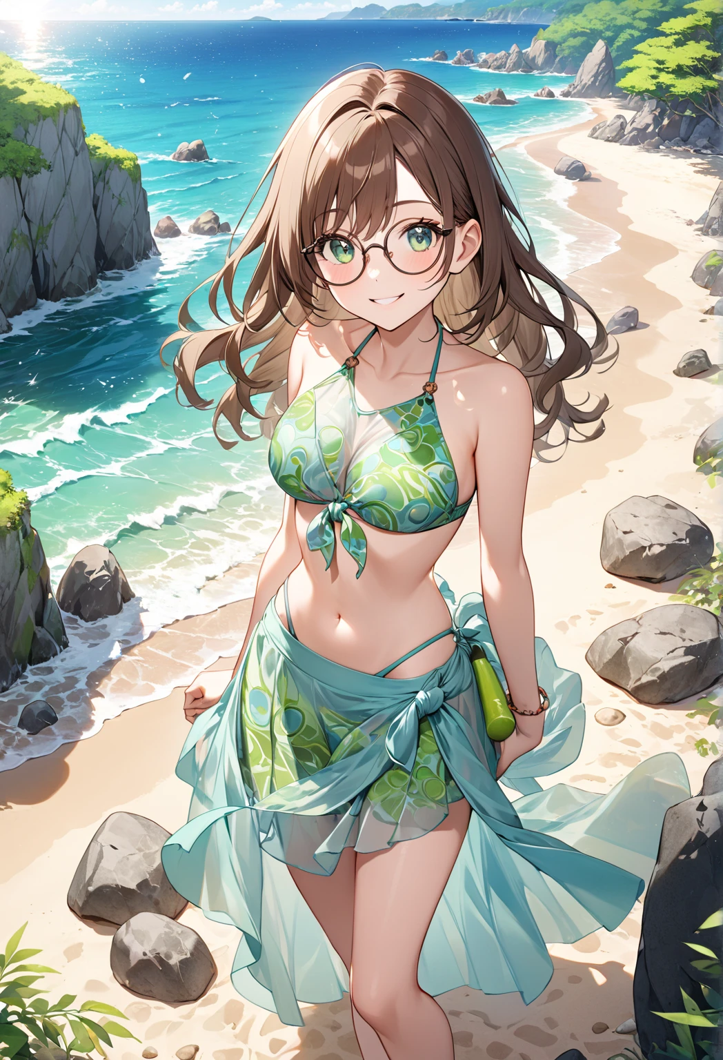 , Vivid pubic area(16k、RAW Photography、top-quality、hight resolution、absurderes)、high-definition RAW color photography、professional photograpy、PAPERCUT、(layered silhouettes:1.2)、complex pattern、delicate craftsmanship、Creative expression、(realisitic、Photorealsitic:1.37)、(((femele, asian woman, asian face)))、tones、(Cinematic light、City Street:1.1) 、Bloom、SHINES、(finerly detailed face:1.2)、(​masterpiece:1.5)、(top-quality:1.2), ((huge tit)), finely eye, (brown-eyed), ((cleavage of the breast)), Beautiful fine skin, (cute little:1.2), (((micro bikini))), (((In a busy city))), (On the thighs:0.6), (depth of fields), (Navel 1), ((gleaming skin)), dynamic pose, , ((curby)), random hair color, random hair styles, (dutch angle), colorful bikini, (((looking at viewer))), (((dynamic angle,)))