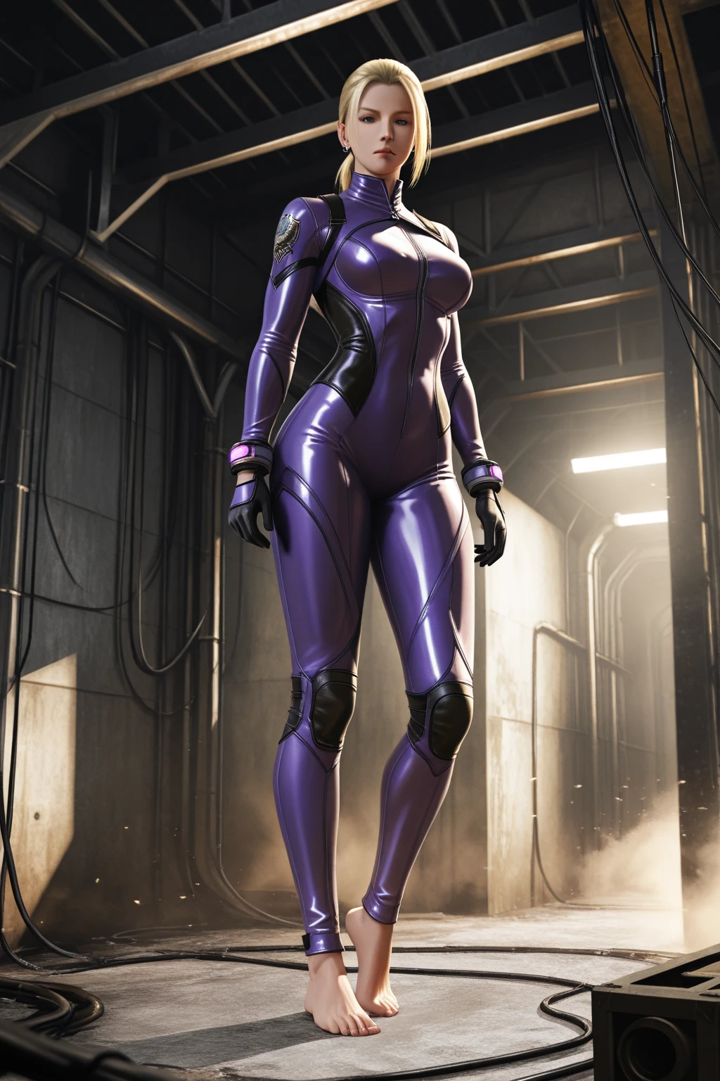motoko_kusanagi, sac_2045, perfect body, abdomen, small breasts, anime, muscular girl