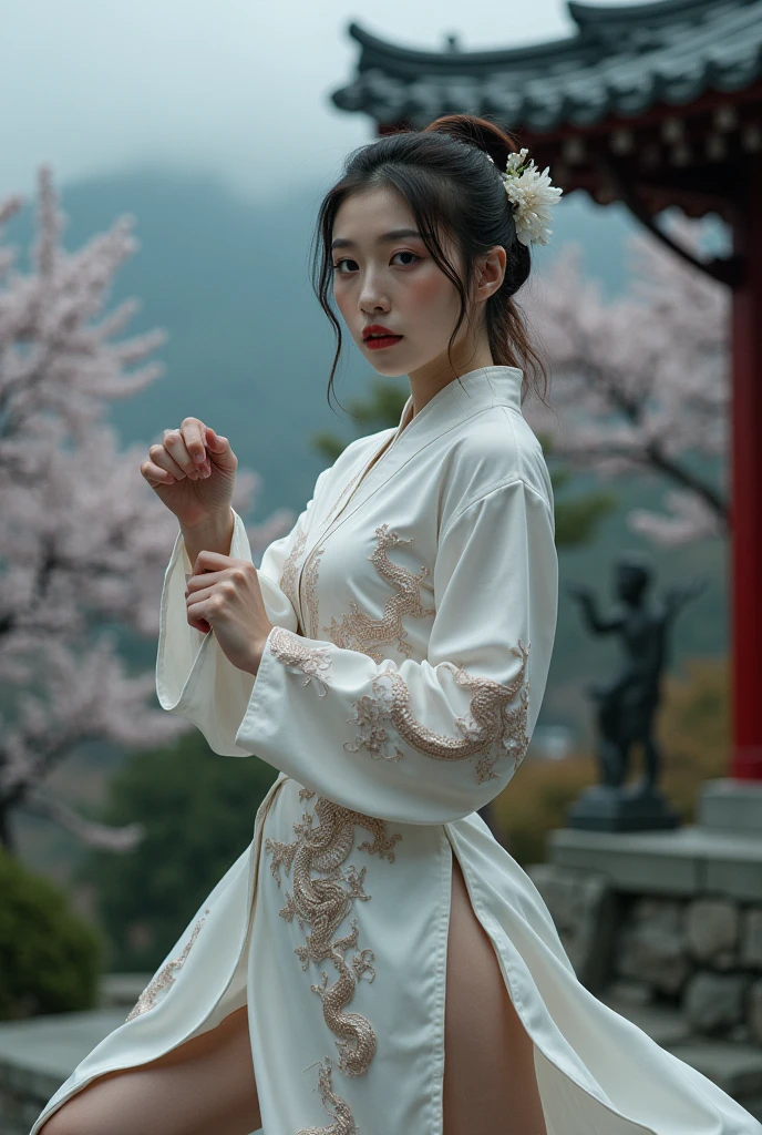 best quality, masterpiece, highres, wuxia 1girl,