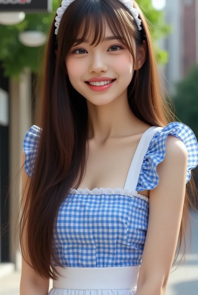 Cute beauty、23 years old、smile