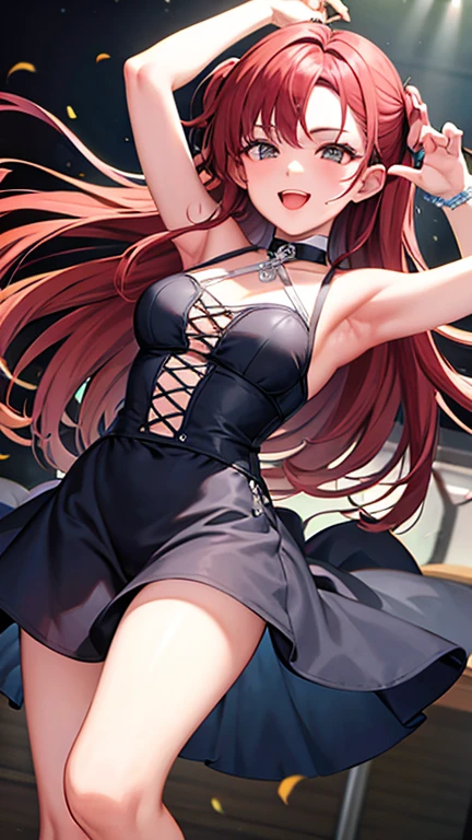 Silence Suzuka、Beautiful woman、Very thick thighs、Acme Face、Best image quality、High resolution、masterpiece、super high quality、Thick pubic hair、Screaming orgasm face、Purple lace panties、Very big ass、Very large breasts 、Blushing、4K quality、Blushing、Cry of ecstasy、Wearing black knee socks、Sweaty all over、Heavy breathing、Cowboy Shot、Shaking breasts、上下にShaking breasts、Penis sheath、Cowboy Shot、Have sex with a man、Multiple menに囲まれている、Multiple men、{Highest quality}, {so beautiful}, {Super detailed}, {Best illustrations}, Browsing Caution, girl, Blowjob, penis