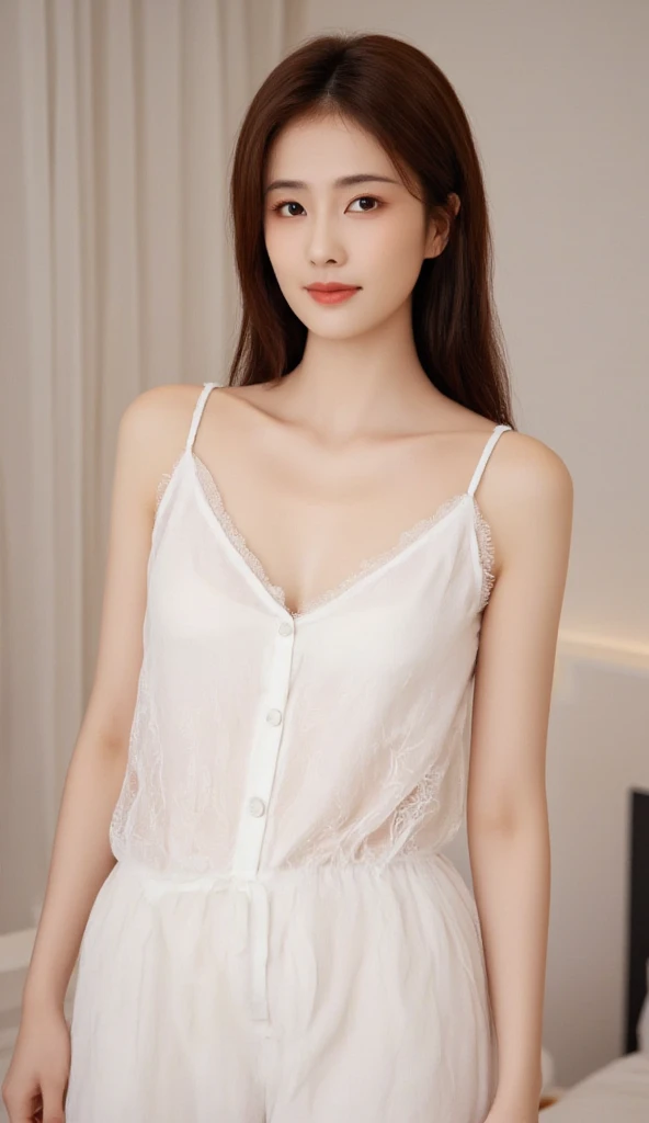 (masterpiece, Highest quality:1.2), One girl, alone,bony body、15 years old