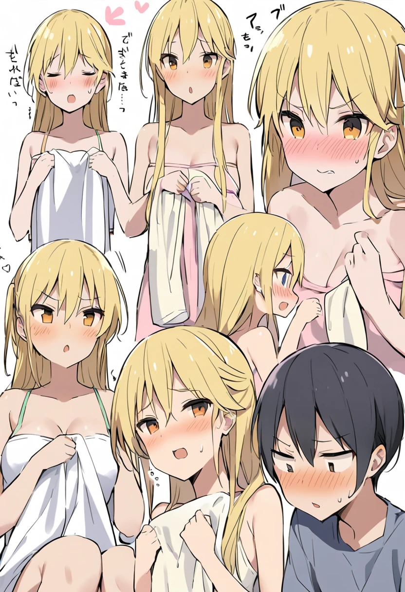 langerie POV, the three girls wearing lingerie cute girls in an alley,the first girl is crying lingerie,a segunda garota está com medo langerie,the third girl is scared lingerie. they all have children, langerie