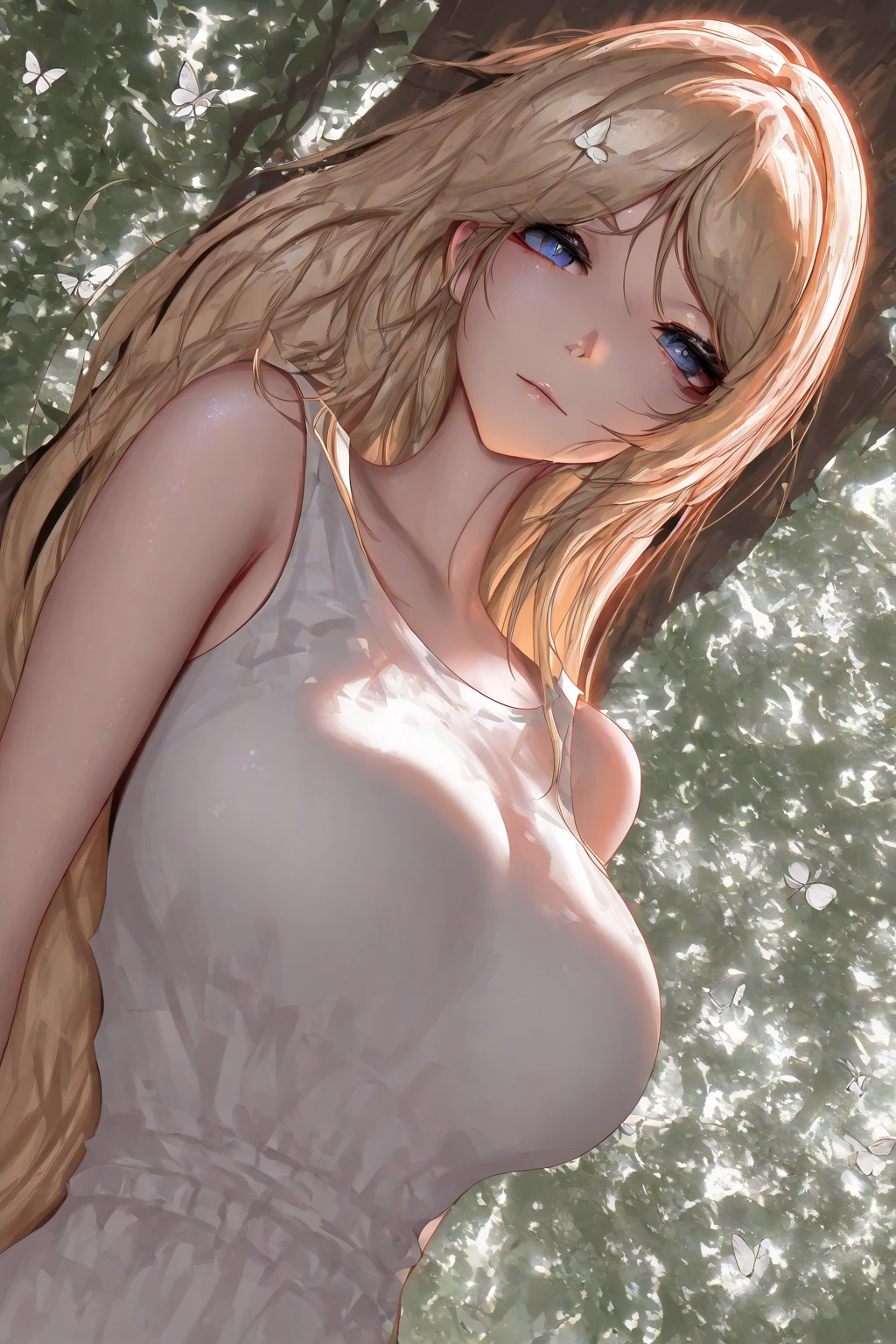 Like a cat, laughting, grass, lawn, is looking at the camera, can be seen in full growth, The camera looks down on her, Picture from above, Beachwear, Beautiful waist, nice feet, ultra sharp image, Beautiful figure, Beautiful little breasts, sharp teeth, laughting, ultra detail face, Ultra Transparent, Chainsaw Man Energy, Two red sharp horns on the head, ultra sharp image, Ultra Beautiful, little chest. hairlong, blonde woman, Beautiful figure, taut clothes, red-eyes, Red crosses and circles instead of pupils, handsome body, sexy clothes, Beautiful eyes, very detailed eyes, Very detailed face, handsome body, Cherecter Desing, Very detailed, Detailed body, Detailed hands, Detailed, Vibrants, Detailed Face, sharp-focus, WLOP, artgerm, anime art, Vibrants, Detailed Face, Hugh Details, sharp-focus, Very drooping face, A detailed eye, super fine illustration, better shadow, finely detail, Beautiful detail