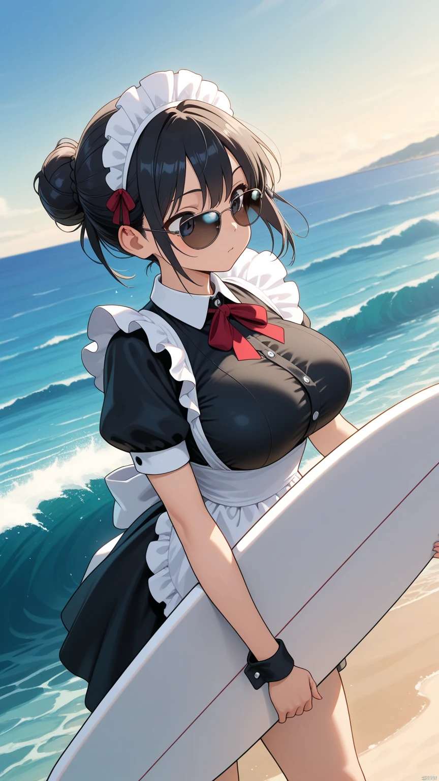 1 girl, detailed blue eyes, lange wimpern, detailed beautiful face, (Long black hair:1.4), (arms behind back:1.6), gefesselte Arme, Red rope, blushing, (Big boobs:1.2), (White crop top, black skirt:1.5), OTN, Gag, gagged, shibari, laying at a beach, liegend im wasser, nah aufnahmen, von vorne