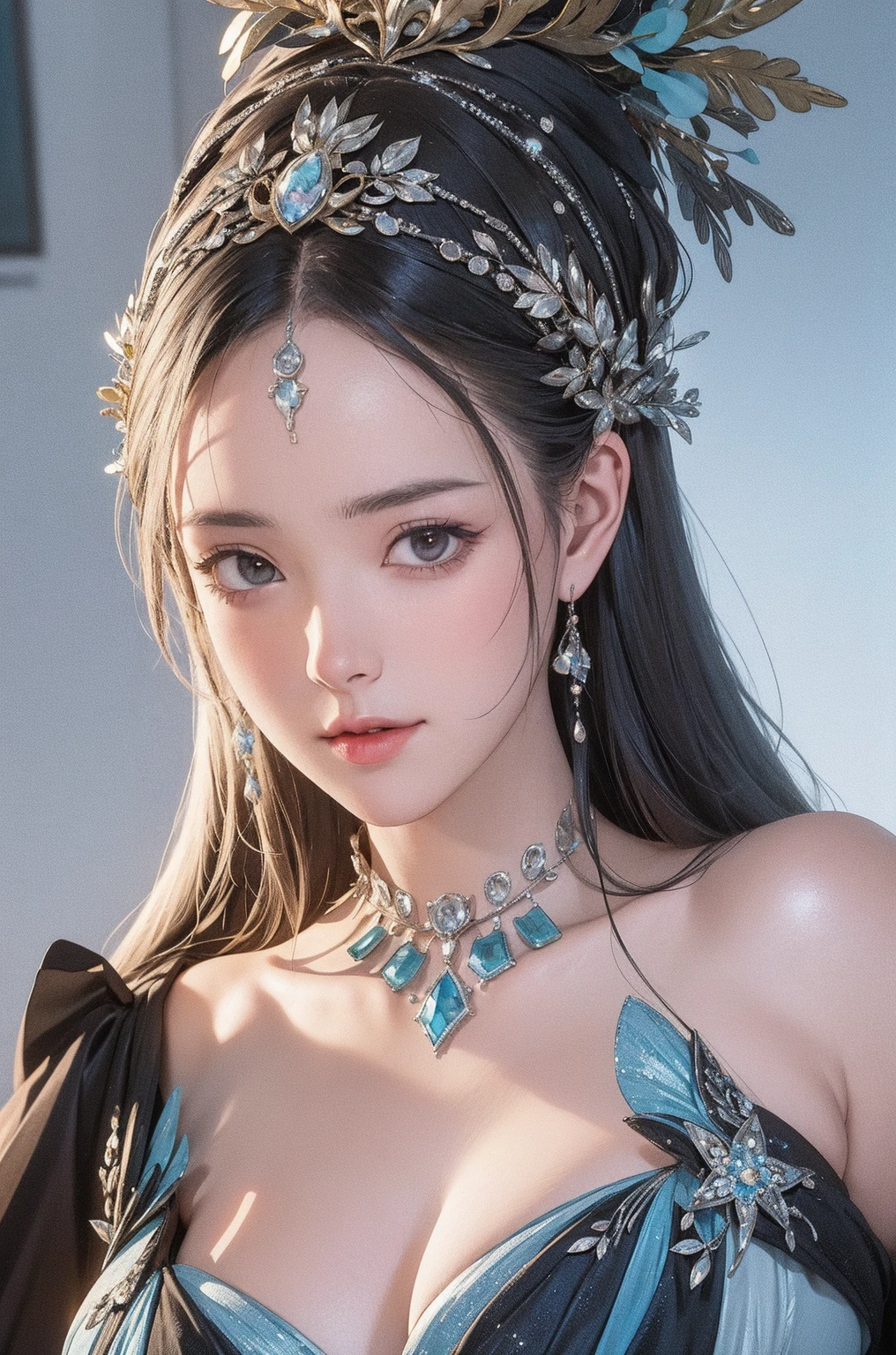 leogirl, seductive leaning forward detailed skin, ultra realistic 8k cg, picture-perfect face, flawless, clean, masterpiece, professional artwork, famous artwork, cinematic lighting, cinematic bloom,((black hair)),(1girl, beautiful korean girl),perfect face, (young:1.1),((fit figure)),((25 year old)), beautiful face, beautiful blue eyes,detail eyes, detail face, (((perfect female body, narrow waist))),(large breasts:1.3)lora:GoodHands-beta2:1>, , ((girl standing)),upper body,blade to side,strike pose,blade down,blade right hand,, cherry blossoms,, (masterpiece, best quality, high quality, highres, ultra-detailed),