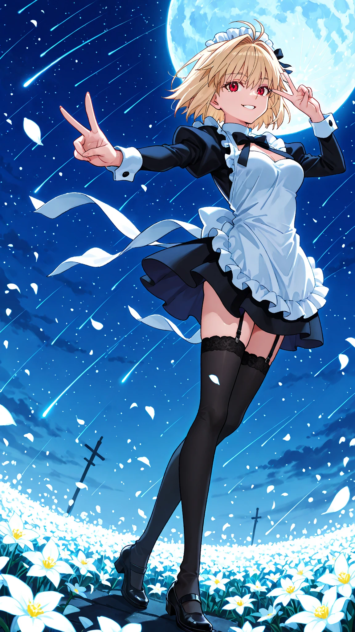 giantess art, highly detailed giantess shots, giantess, Two legs, Five fingers, short hair, A beautiful girl who is bigger than a skyscraper, Wearing rimless glasses, smile, Big Breasts, Maid clothes, Black Pantyhose, black pantyhose, no shoes on, toes visible through pantyhose, Steam coming out from the soles of my feet, Destroying cities, A very small big city, Miniature metropolis, Full body description, GTS, giga giantess, stomping city, crash city, tiny city, micro city, pantyhose feet, High resolution, highest quality, masterpiece, Maid, maid, transparent bodystocking, 