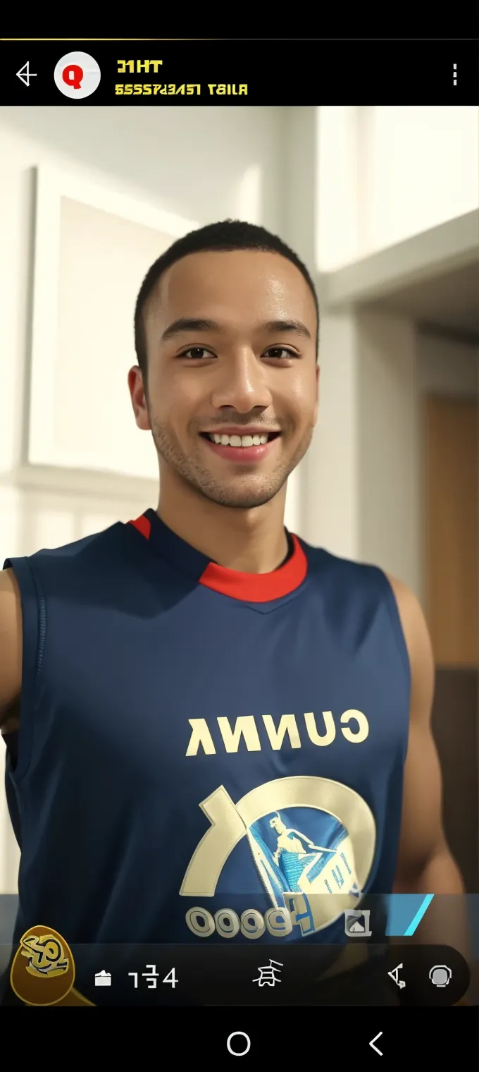 A Japanese boy rolls up his clothes to reveal his stomach and pectoral muscles、Anatomically correct body、14-year-old boy、Smiling in a friendly manner、Very relaxed atmosphere、The whole body is visible、Underdeveloped body、Bold and flashy boxer shorts、Short hair and a lively look、In the bathroom、
