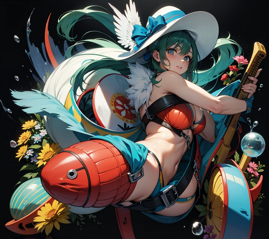 Estilo anime:1.3,figura de corpo inteiro:1.3、mulher adulta:1.3、(((corar:1.3)))、(((Sobrancelhas finas、stare:1.3))),(((EU'estou envergonhado:1.3)))、summer sea and sunset:1.3、suor:1.3,(((clavicle:1.3,、wearing a loose shirt over a swimsuit:1.3)))、(((sorriso:1.2)))、bonitinho、(((cor preta、three short hair)))、loiro
