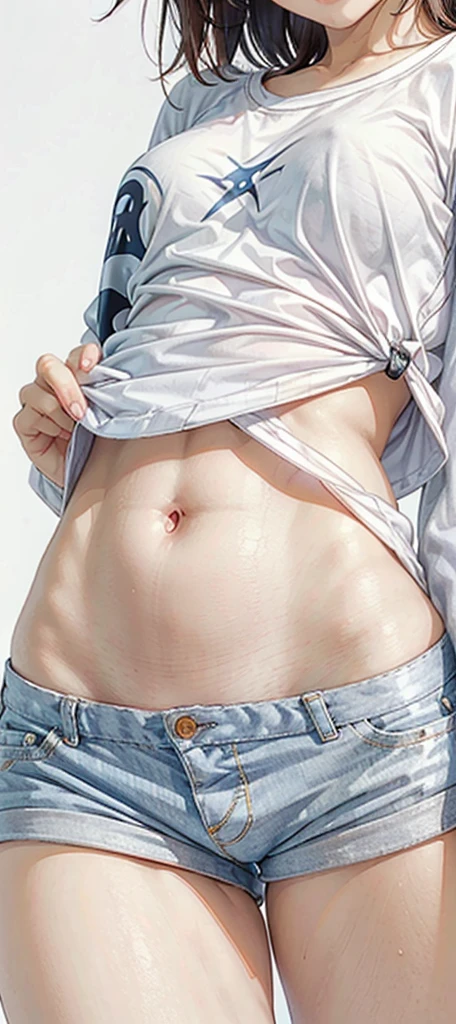 Girl stomach