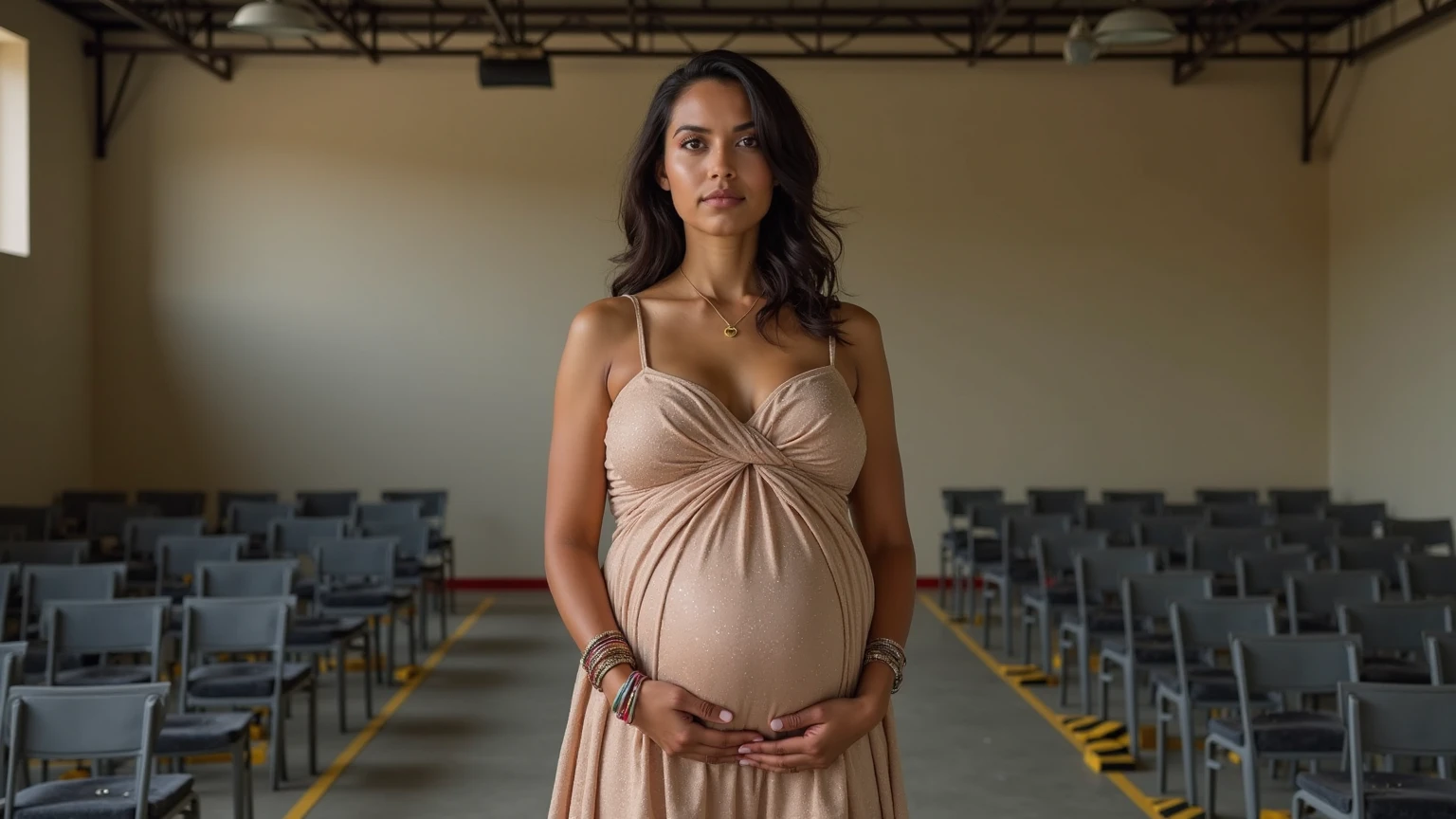 1 adult woman, full body, (fr4nc3sc4),eyedirection, eyes,
(in pain facial expression, Pregnant belly, holding belly),
aesthetic composition, eye level, cinematic lighting,
CANON EOS 5d, in the style of Elke Vogelsang
backdrop is spellboundshacks