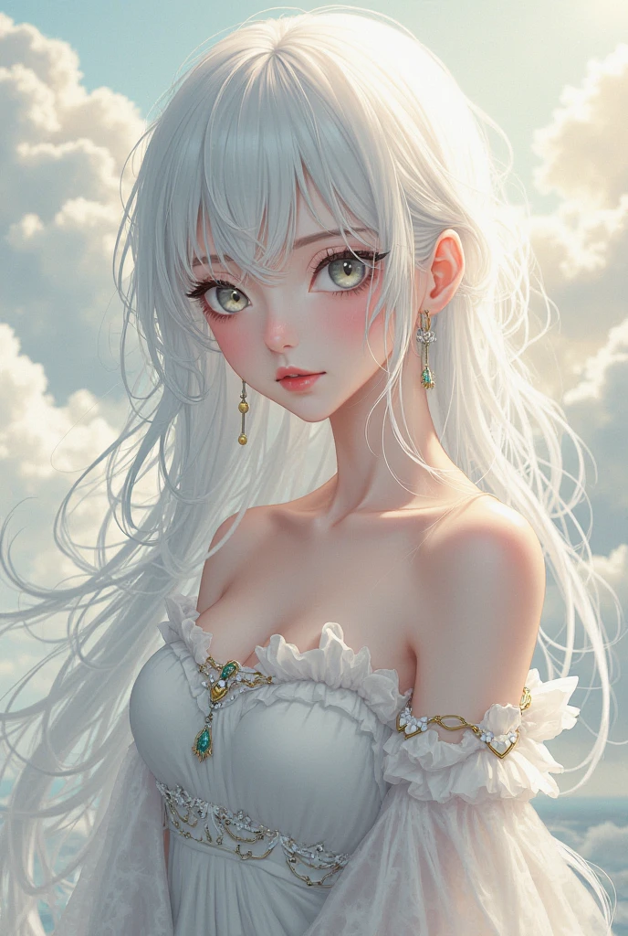 Ultra high definition, wtrcolor style, Digital Art (Yuri), Official Art, Blowing in the Wind, masterpiece, 8K Ultra HD, beautiful, ((watercolor)), Paint splashes, Intricate details. Soft skin texture,, Amazing details, [Dripping:0.5], Trending on Art Station, Rachel Walker